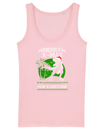 Merry X-mas For Everyone Cotton Pink