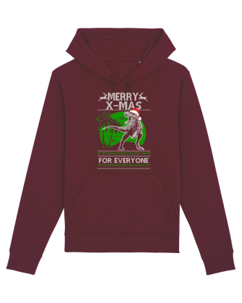 Merry X-mas For Everyone Burgundy