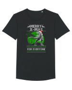 Merry X-mas For Everyone Tricou mânecă scurtă guler larg Bărbat Skater