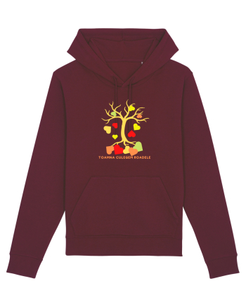 TOAMNA CULEGEM ROADELE Burgundy
