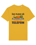 Stau pe telefon v1 Tricou mânecă scurtă Unisex Rocker