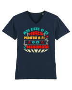 Ziua perfectă Tricou mânecă scurtă guler V Bărbat Presenter