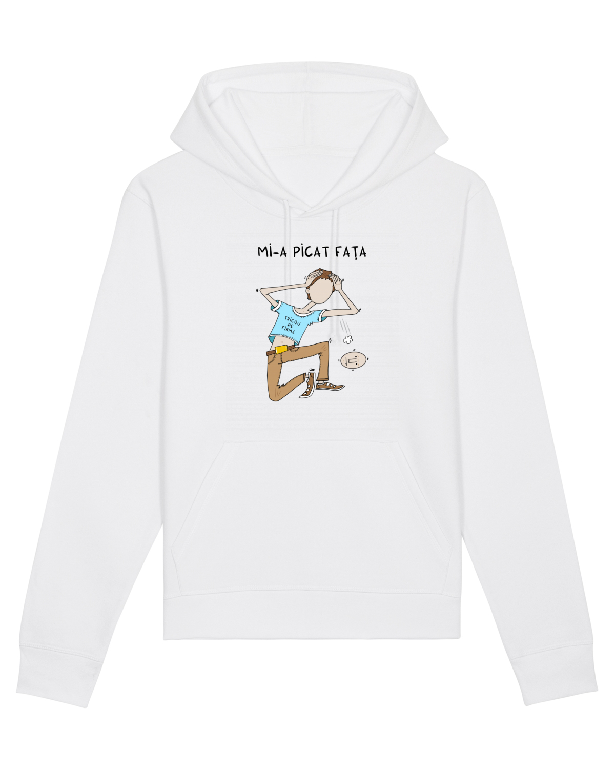 Hanorac Unisex Drummer White