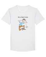 Mi-a picat fața Tricou mânecă scurtă guler larg Bărbat Skater