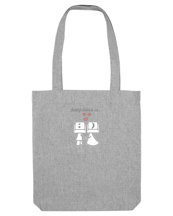 Happiness is :) 3 Heather Grey