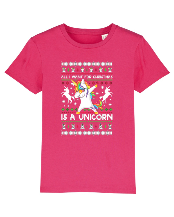 All I Want For Christmas Is A Unicorn Raspberry