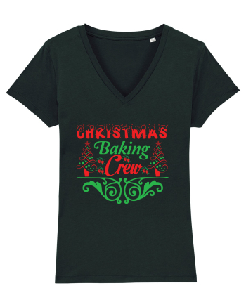 Christmas Baking Crew Black