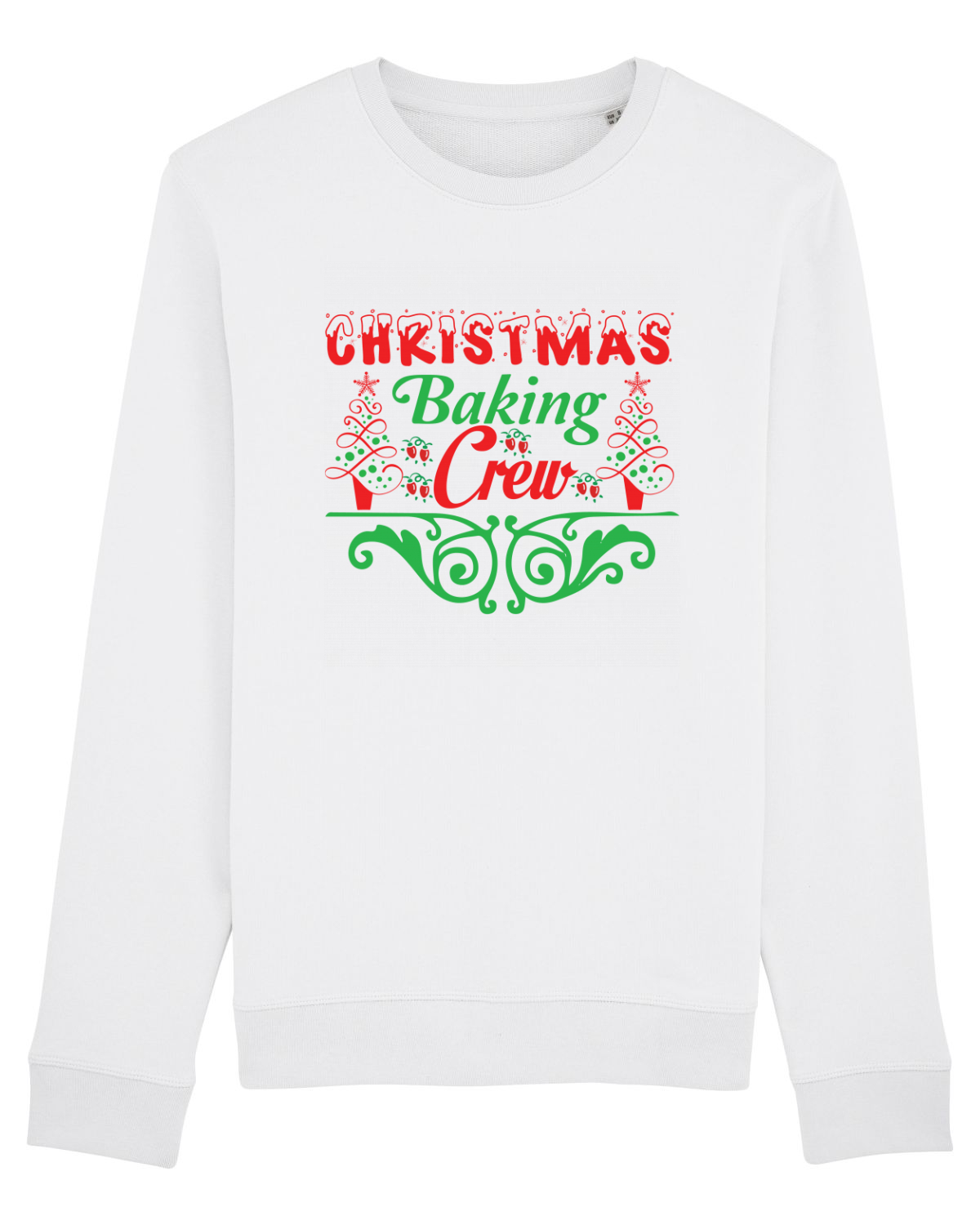 Bluză mânecă lungă Unisex Rise White