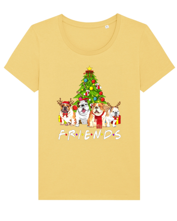 Christmas Bulldog Friends Jojoba