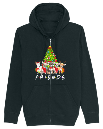 Christmas Chihuahua Friends Black