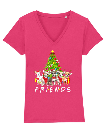 Christmas Chihuahua Friends Raspberry