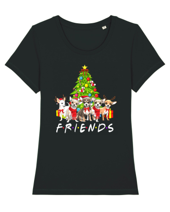 Christmas Chihuahua Friends Black