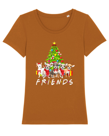 Christmas Chihuahua Friends Roasted Orange