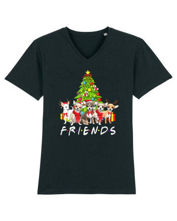 Christmas Chihuahua Friends Black