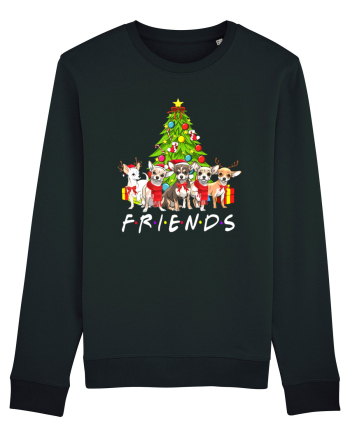 Christmas Chihuahua Friends Black