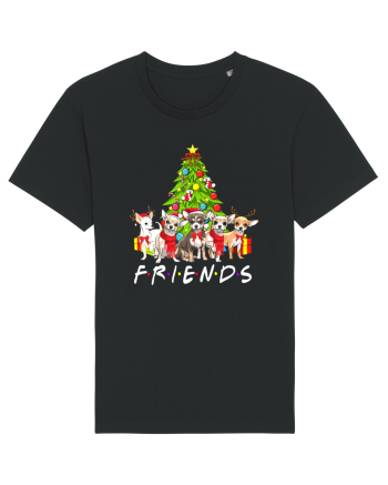Christmas Chihuahua Friends Black