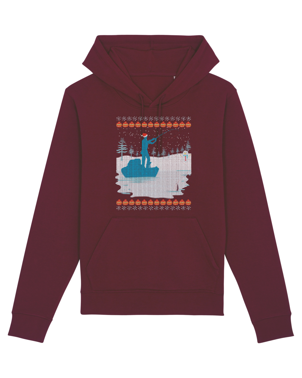 Hanorac Unisex Drummer Burgundy