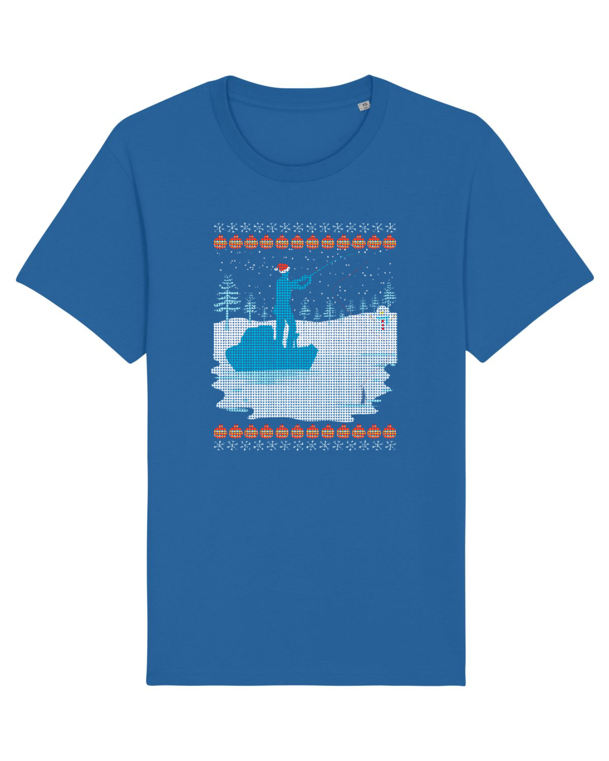 Tricou mânecă scurtă Unisex Rocker Royal Blue