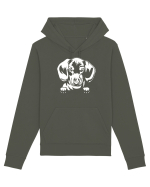 Dachshund Hanorac Unisex Drummer