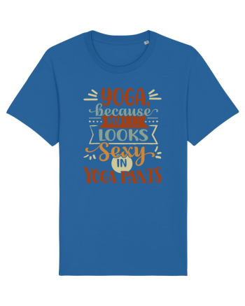 Why Yoga? Royal Blue