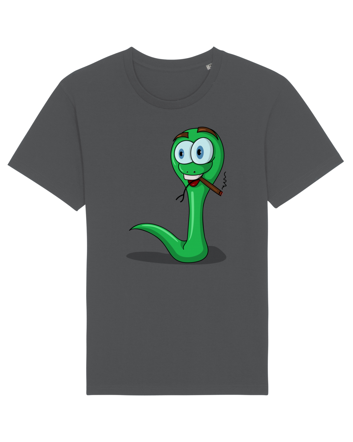 Tricou mânecă scurtă Unisex Rocker Anthracite