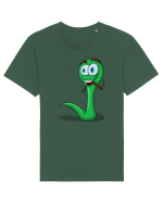 Șarpe fumător Tricou mânecă scurtă Unisex Rocker