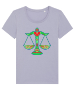 Colectia zodiac-Balanta Tricou mânecă scurtă guler larg fitted Damă Expresser