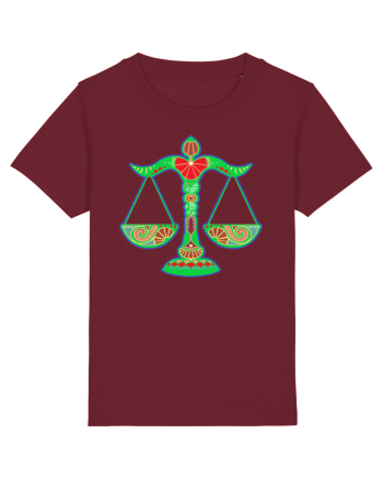 Colectia zodiac-Balanta Burgundy