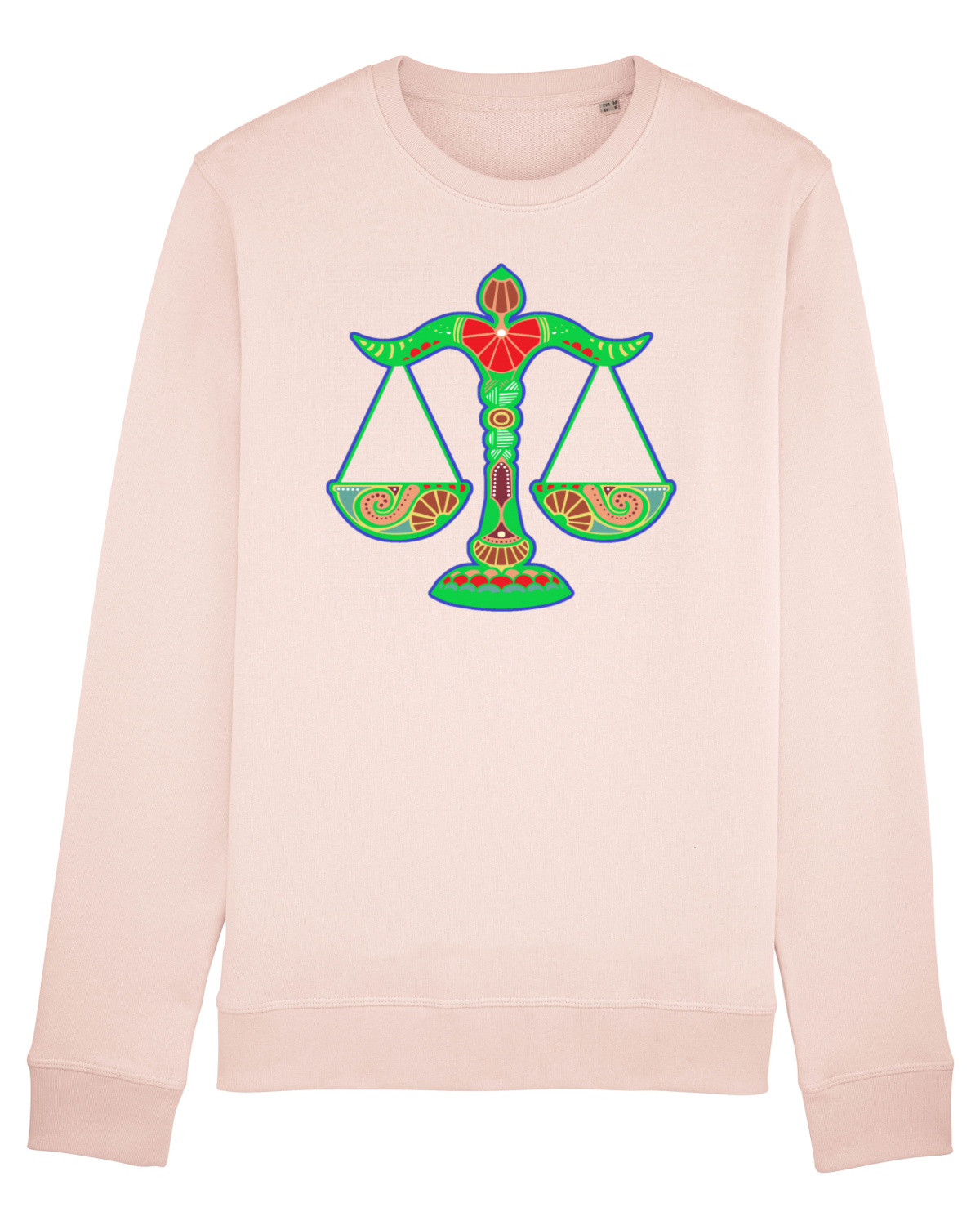 Bluză mânecă lungă Unisex Rise Candy Pink