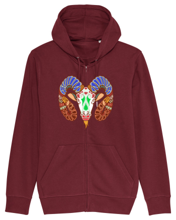 Colectia zodiac-Berbec Burgundy
