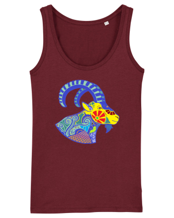 Colectia zodiac-Capricorn Burgundy