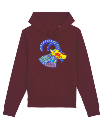 Colectia zodiac-Capricorn Burgundy