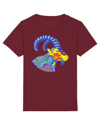 Colectia zodiac-Capricorn Burgundy