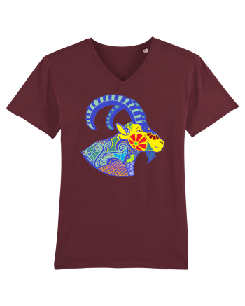 Colectia zodiac-Capricorn Burgundy