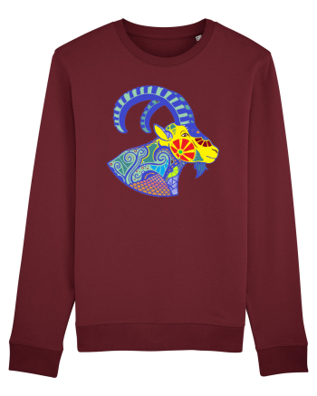 Colectia zodiac-Capricorn Burgundy