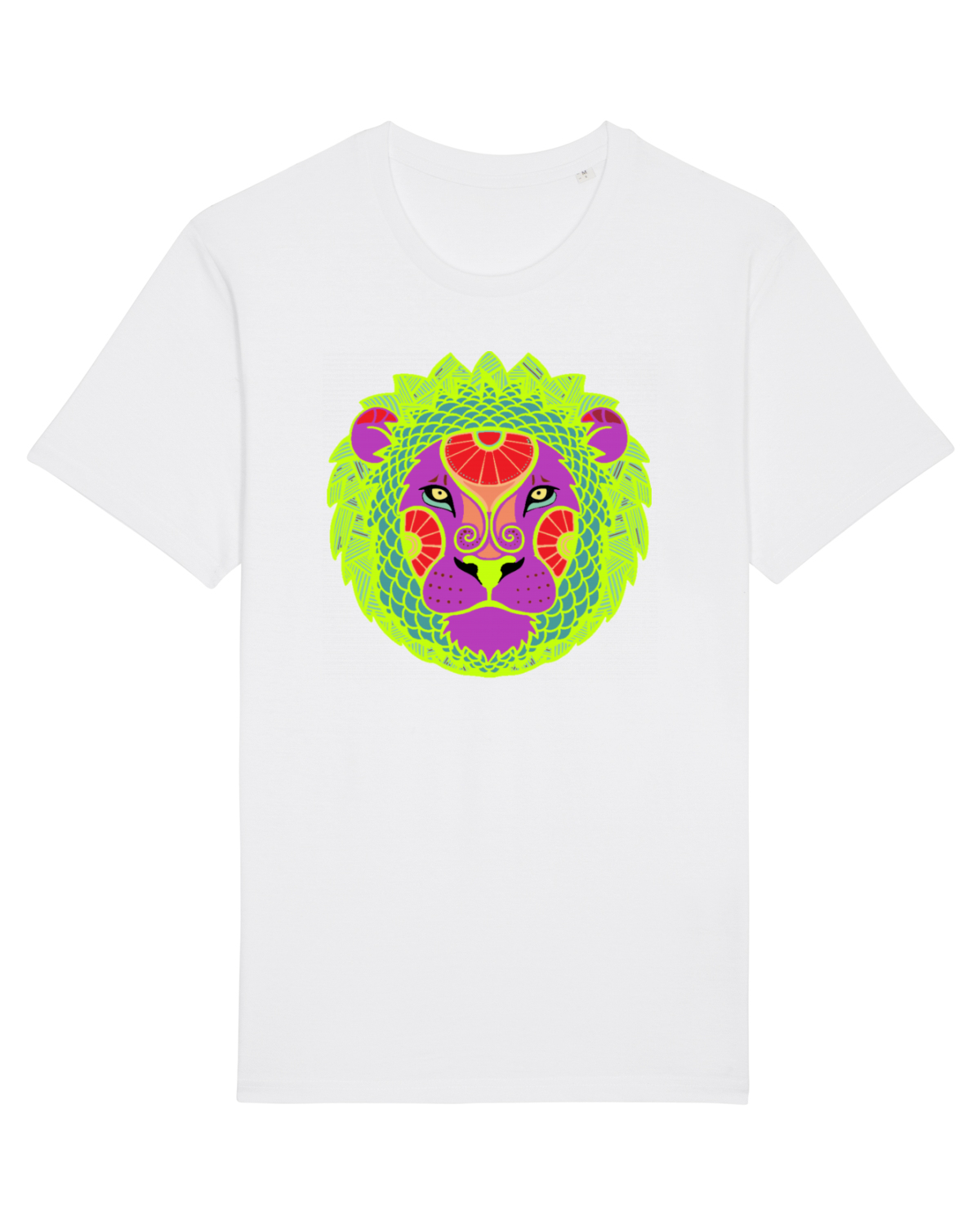 Tricou mânecă scurtă Unisex Rocker White