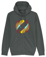 Colectia zodiac-Pesti Hanorac cu fermoar Unisex Connector