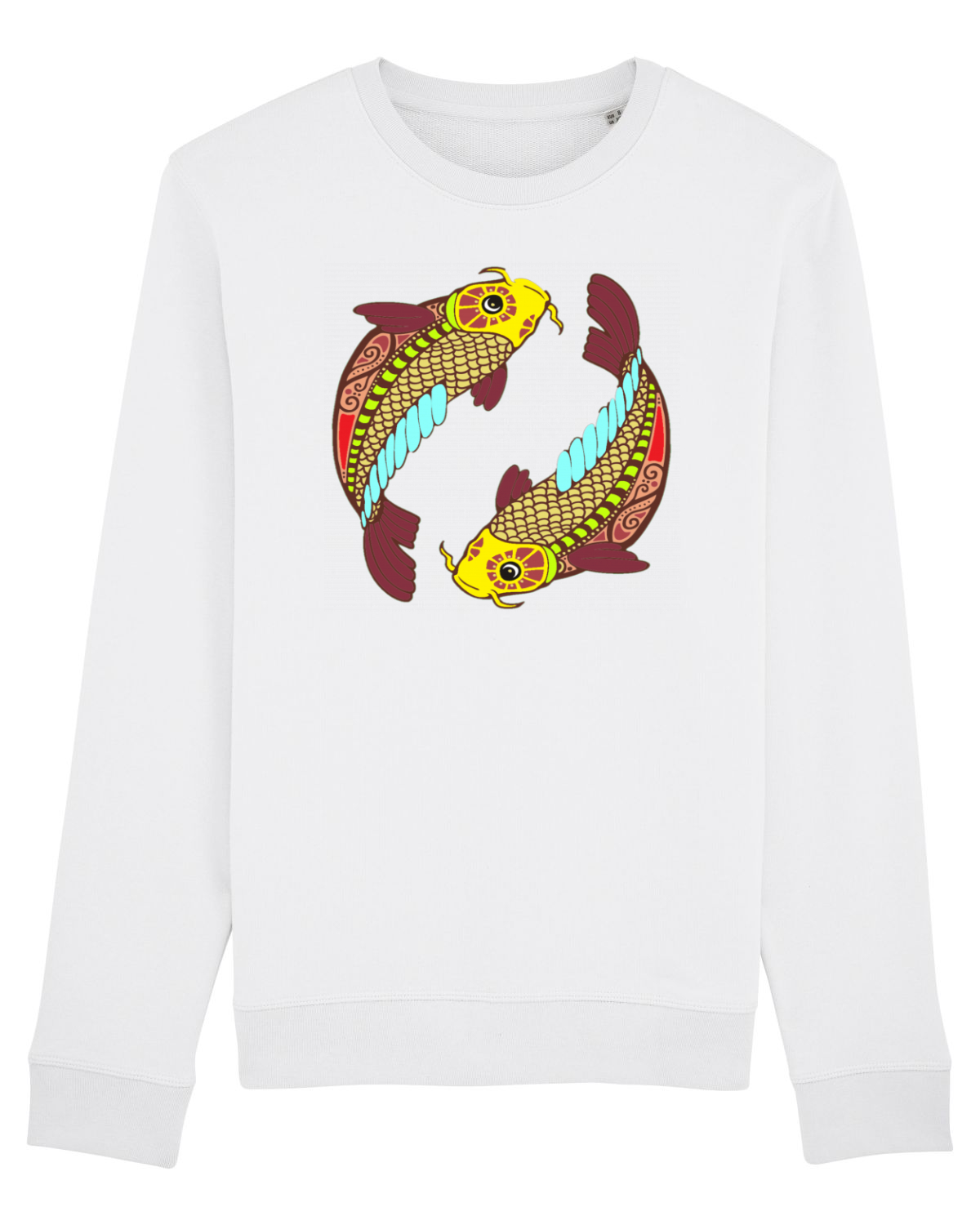 Bluză mânecă lungă Unisex Rise White