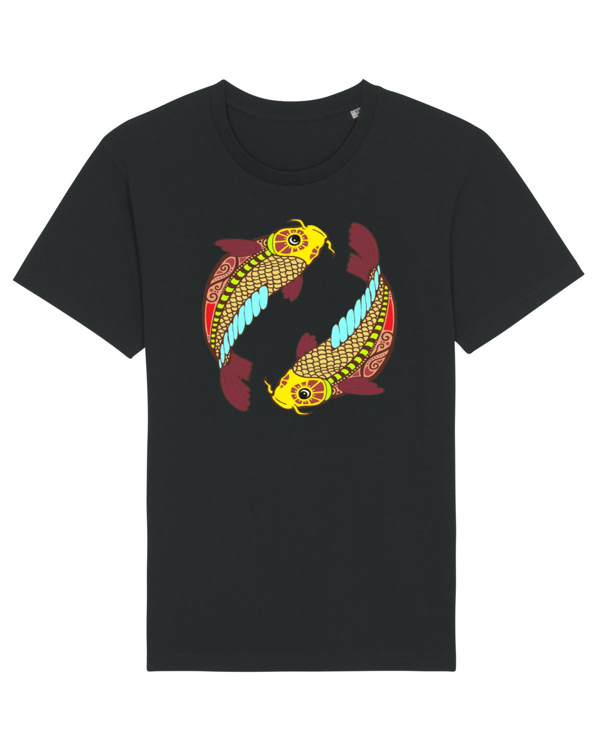 Tricou mânecă scurtă Unisex Rocker Black