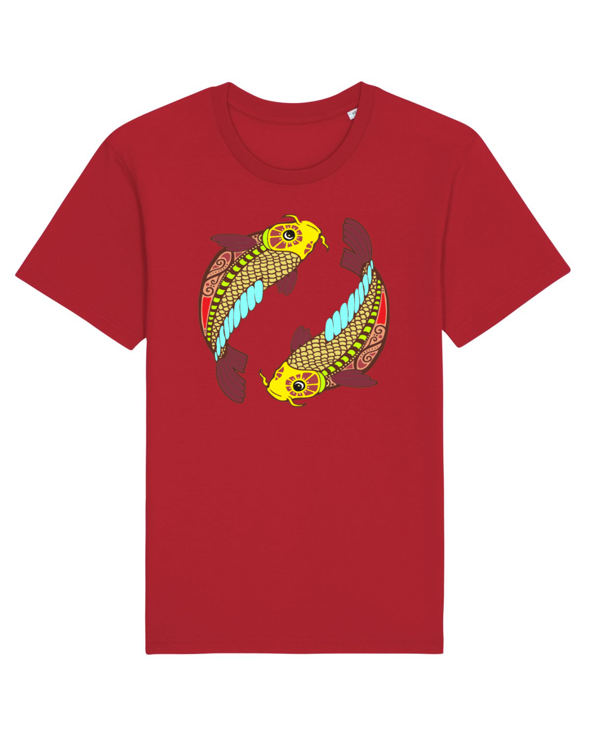 Tricou mânecă scurtă Unisex Rocker Red