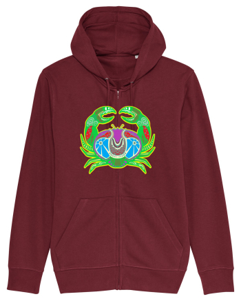 Colectia zodiac-Rac Burgundy