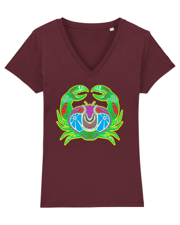 Colectia zodiac-Rac Burgundy