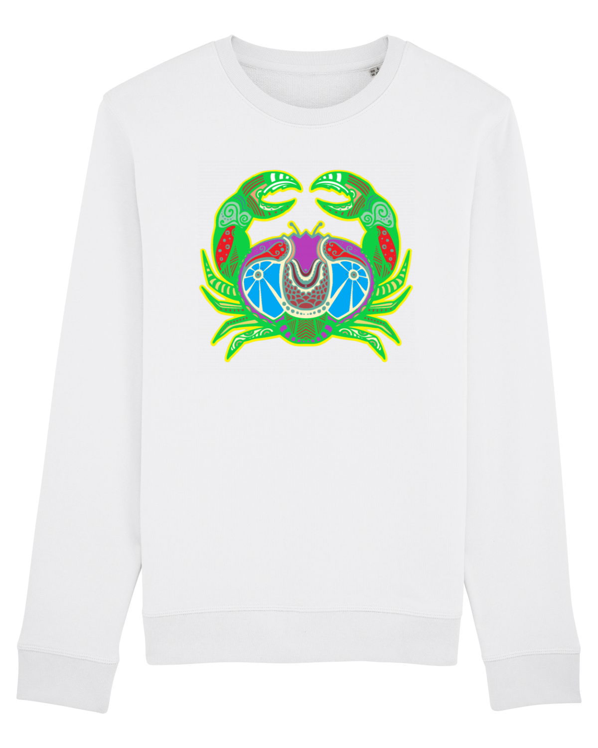 Bluză mânecă lungă Unisex Rise White