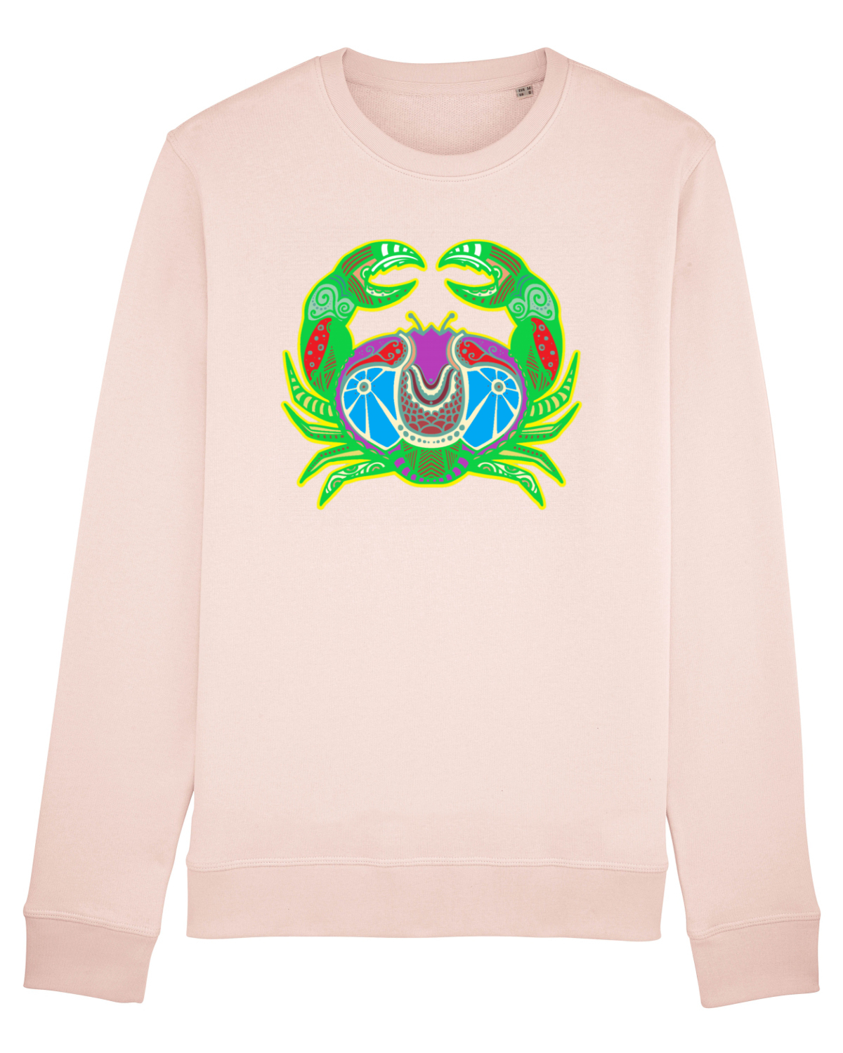 Bluză mânecă lungă Unisex Rise Candy Pink