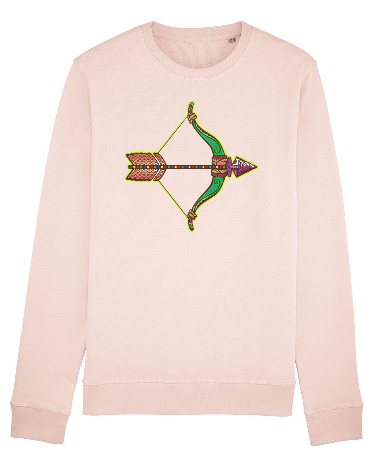 Bluză mânecă lungă Unisex Rise Candy Pink