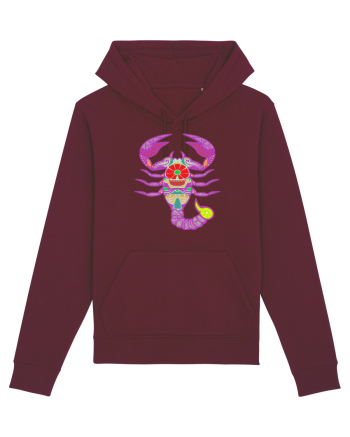 Colectia zodiac-Scorpion Burgundy