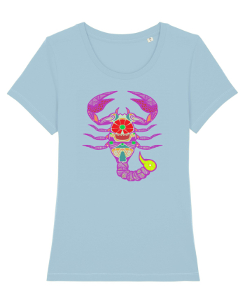 Colectia zodiac-Scorpion Sky Blue