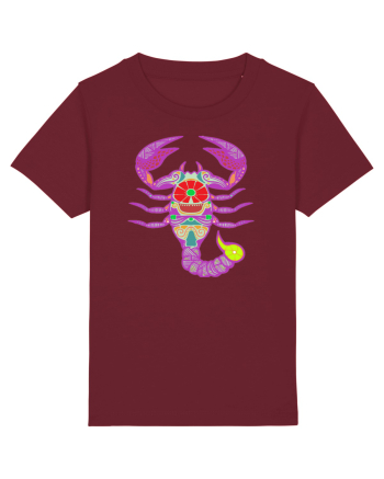 Colectia zodiac-Scorpion Burgundy