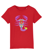Colectia zodiac-Scorpion Tricou mânecă scurtă  Copii Mini Creator