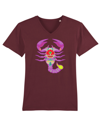 Colectia zodiac-Scorpion Burgundy